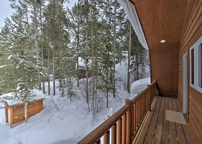 Holiday home 'wild Huckleberry Cabin' In Alpine: Fire Pit, Deck Alpine