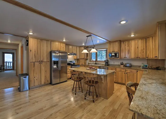 Holiday home 'wild Huckleberry Cabin' In Alpine: Fire Pit, Deck *