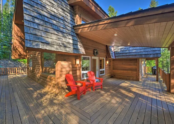 'wild Huckleberry Cabin' In Alpine: Fire Pit, Deck *