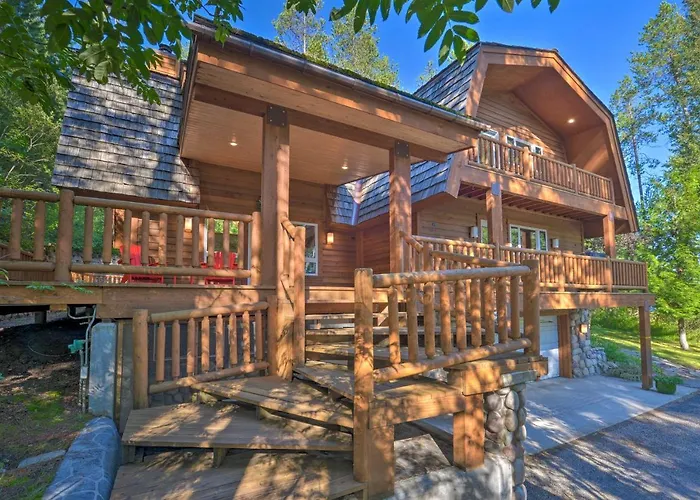 'wild Huckleberry Cabin' In Alpine: Fire Pit, Deck * Alpine